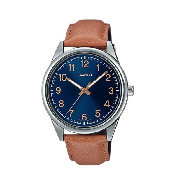 Casio MTP-V005L-2B4UDF Silver Brown